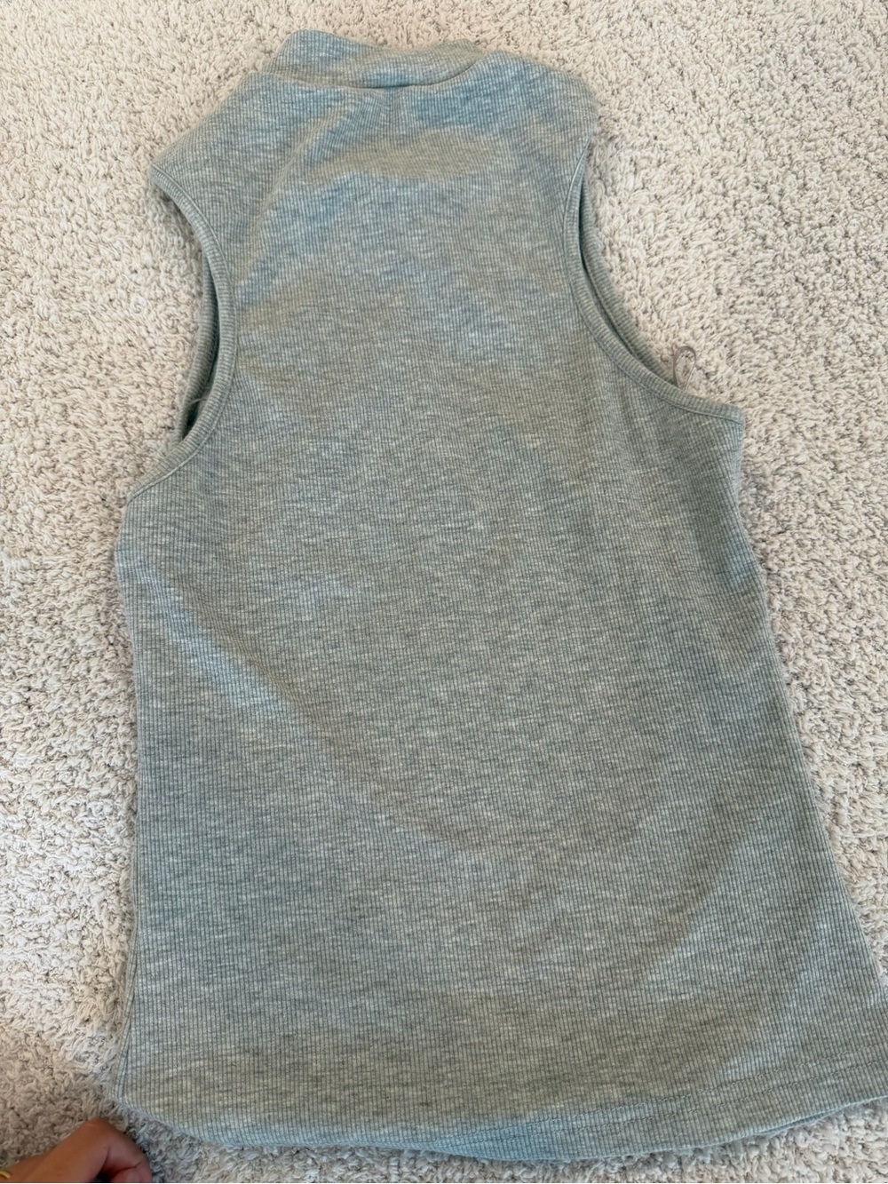 superdown Grey Cut-Out Knit Tank - Picture 2 of 3
